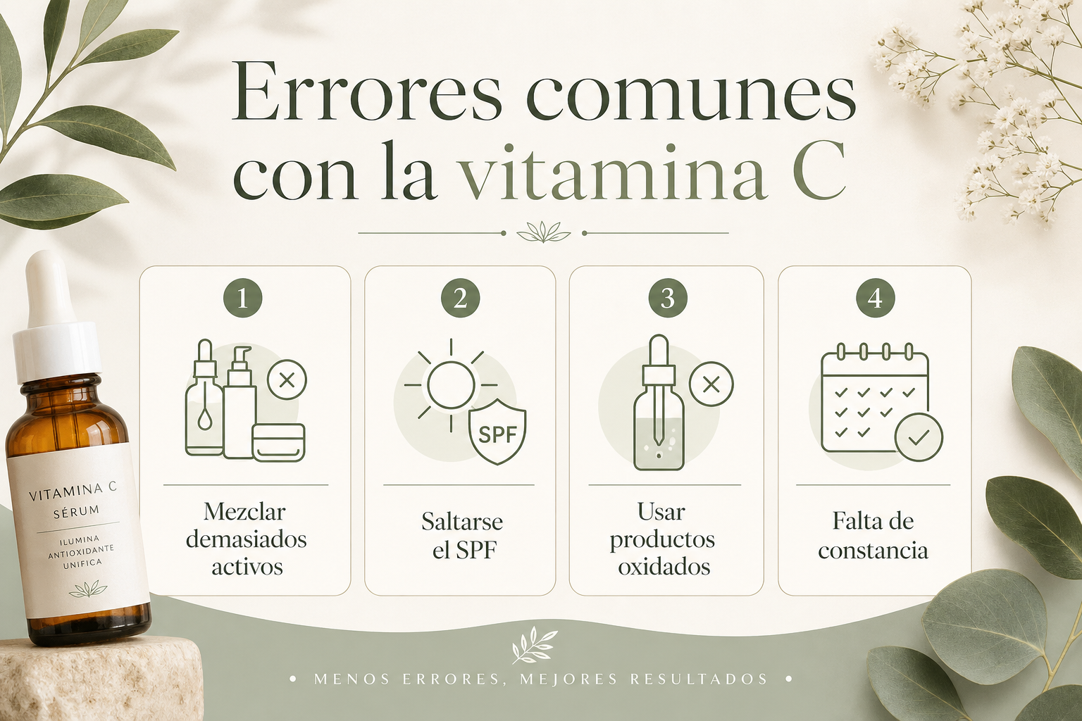 Errores comunes con la vitamina C